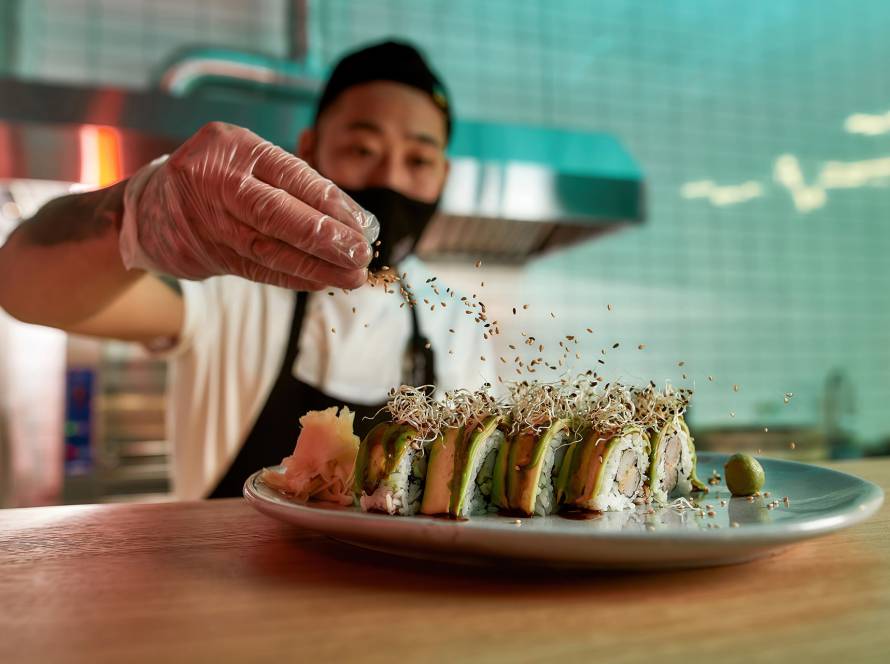 Tempura Hand Rolls